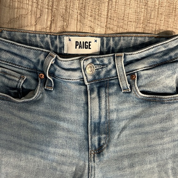 PAIGE Anthropologie jeans size 24 - Picture 2 of 8